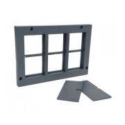 Рамка приборная на 12 модулей для лючка EKF C-Line 24 cl-rp-12-24