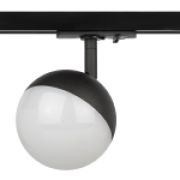 TR42-GX53BK Трековый светильник однофазный под лампу GX53 черный ЭРА