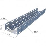 Лоток перф. 50х100х0,7 L3000 мм «Быстрый монтаж»
