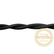 Ретро-провод черный 3х1,5 Retrika RP-31508