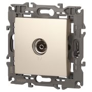 ЭРА 14-3101-04 Elegance Шампань Розетка TV одиночная