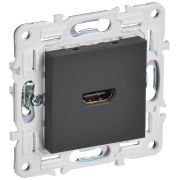 IEK SKANDY Графит Розетка HDMI SK-H01G.