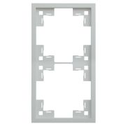 Рамка 2-ая Standart серебро 35820 SV