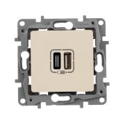 Legrand Etika Слоновая кость Зарядка USB А-C 672336