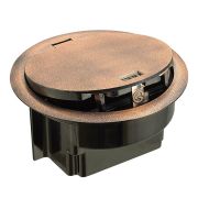 120102 CR Люк напольный 2 модуля 45*45 мм SimplyConnect, медь