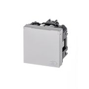 Розетка SCHUKO с заземлением, с крышкой, со шторками, 16А / 250В, серия Zenit, альпийский белый