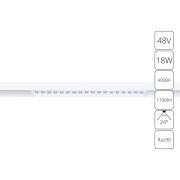 Arte Lamp A4665PL-1WH Светильник трековый магнитный 18W 4000K 48V 24 град