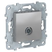 Schneider Electric Unica New Алюминий Розетка TV, оконечная