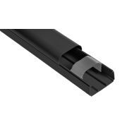 РКК-74*55-Ч Кабель-канал Арктика черный Рувинил