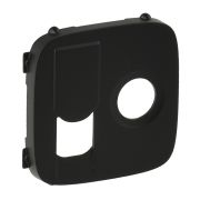 Legrand Valena ALLURE Антрацит Накладка розетки TV-RJ45