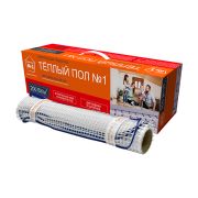 Нагревательный мат «ТЁПЛЫЙ ПОЛ №1» 200 Вт/м² -2.6м2
