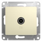 Systeme Electric Glossa Беж Розетка TV коннектор