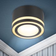 DK113 BK Встраиваемый светильник под лампу GX53 ЭРА черный