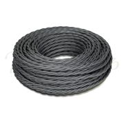 Провод витой монтажный 3*1,5 графит Мезонинъ