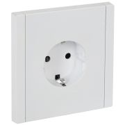 IEK FORTE&PIANO Белый Розетка с/з со шт винтовое крепление 16А FP215.