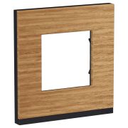 Schneider Electric Unica Pure Дуб/Антрацит Рамка 1-ная горизонтальная