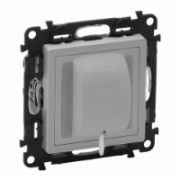 Legrand Valena LIFE DIY Алюм Выключатель кнопочный 1-клавишный со шнуром 752324