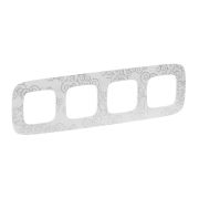 Legrand Valena ALLURE Нарцисс хром Рамка 4-ая