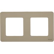 Legrand/Daccord INSPIRIA Шампань Рамка - 2 поста