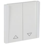 IEK FORTE&PIANO Белый Выключатель жалюзи 10А FP211.