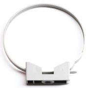 Держатель с хомутиком, д.25 - 63мм ДКС 51263