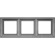 JUNG EcoProfi DECO Алюминий Рамка 3-ая