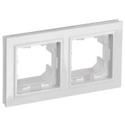 IEK BRITE BASE Белый Рамка 2-м IP44 РУ-2-БрБ-44.