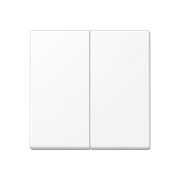 JUNG Eco Profi Клавиши для двойного выключателя, белый матовый EP495WWM