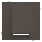 Лицевая панель для вывода кабеля капучино