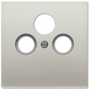 JUNG LS 990 Edelstahl Накладка TV-FM-SAT розетки