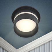 ЭРА DK93 BK Светильник Ф71/66мм GU5.3 алюминий/акрил Б0054365