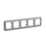 Systeme Electric AtlasDesign Antique Сталь Рамка 5-ая, универсальная