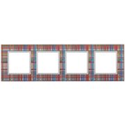 ЭРА 14-5104-00 Elegance Прозрачный/бел Стекло Рамка 4-ая