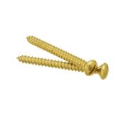 BIRONI Металл Золото Саморез для установки выключателей и изоляторов 2шт/уп B-913-31-2