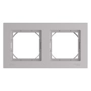 Systeme Electric AtlasDesign Aqua Алюминий Рамка 2-ая, универсальная