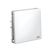 Systeme Electric ArtGallery Белый Переключатель 1-клавишный IP44, 10АХ, механизм