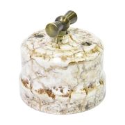 Выключатель перекрестный мрамор Lindas 34213