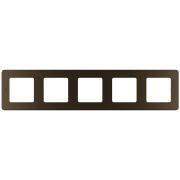 Legrand/Daccord INSPIRIA Бронза Рамка - 5 постов