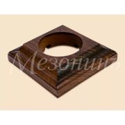 Рамка 1-местная дерево «Престиж», темный дуб