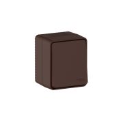 AtlasDesign Profi54 Наруж Коричневый Переключатель 1-клавишный 10 АХ