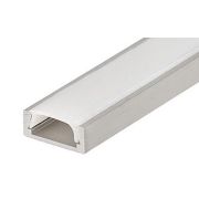 Узкий профиль 15.2х6х2000 без экрана, для светодиодной ленты, линейки 012089
