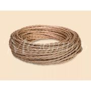 Провод витой монтажный 3*1,5 бежевый перламутр Мезонинъ