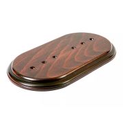 Подложка 2-местная дерево «Элегант», красное дерево