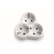 VIKO Yonca Тройная розетка с/з для с/у 4000