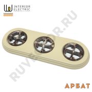 Подложка керамическая с суппортом 3-ая, слоновая кость, для Арбат