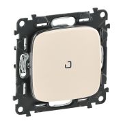 Legrand Valena ALLURE DIY Сл.кость Переключатель 1-клавишный с подсветкой 10А 250В