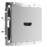 W1186006/ Розетка HDMI (серебряный)