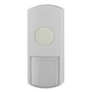 Кнопка дверного звонка ЭРА  D1 проводного, белая