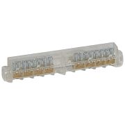 Legrand Шина Зeмл./N 2х8 отвeр. 601290