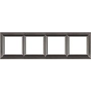 JUNG EcoProfi DECO Антрацит Рамка 4-ая